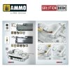 AMMO of Mig Jimenez 6601 How to paint WWII German winter vehicles (Solution book)  Multilingual